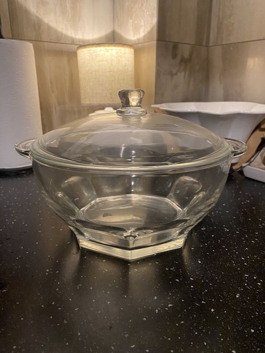 Szklana waza na zupe Luminarc 21 cm