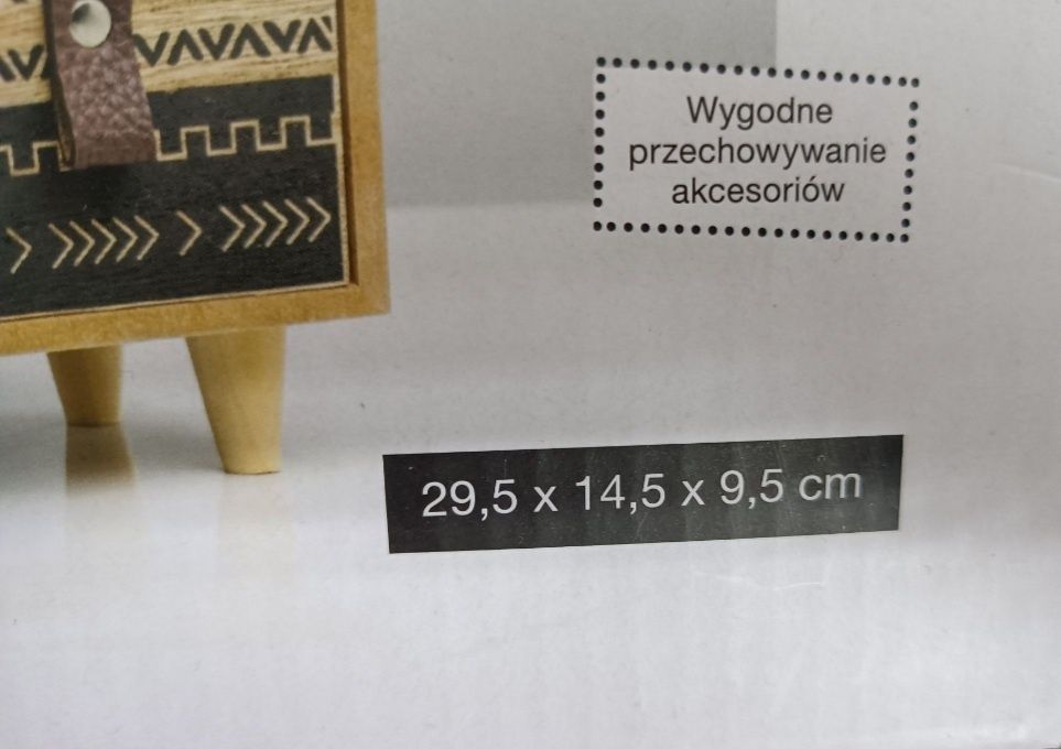 Mini komoda w stylu boho