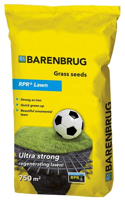 Trawa BARENBRUG RPR LAWN 15 kg - nasiona trawy