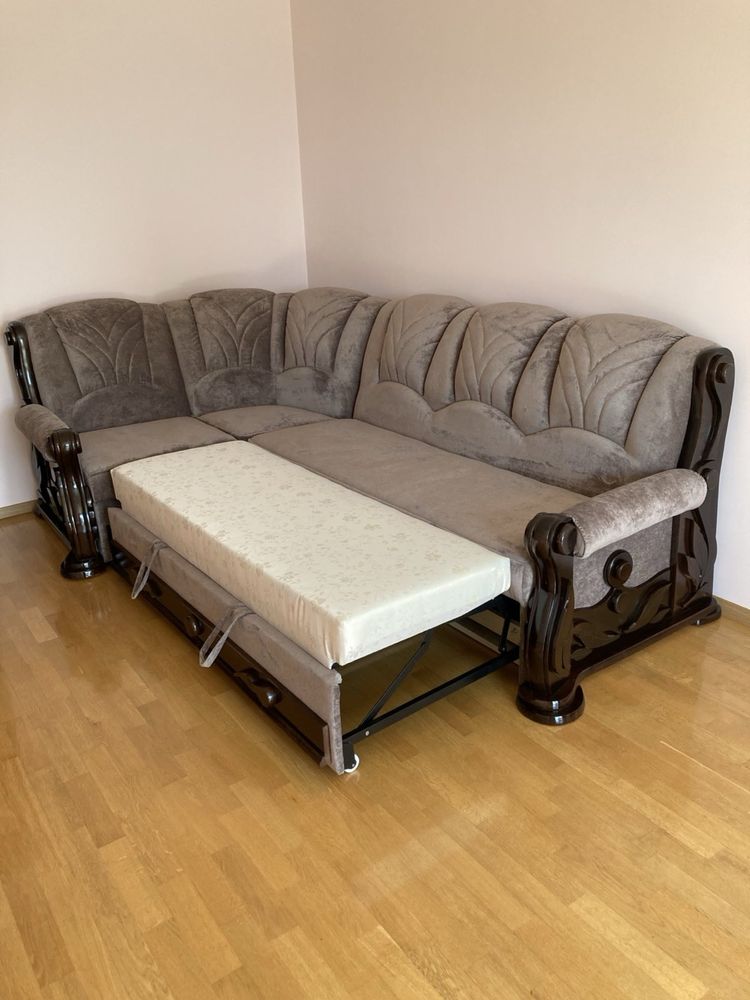 Кутовий диван(бархат)
