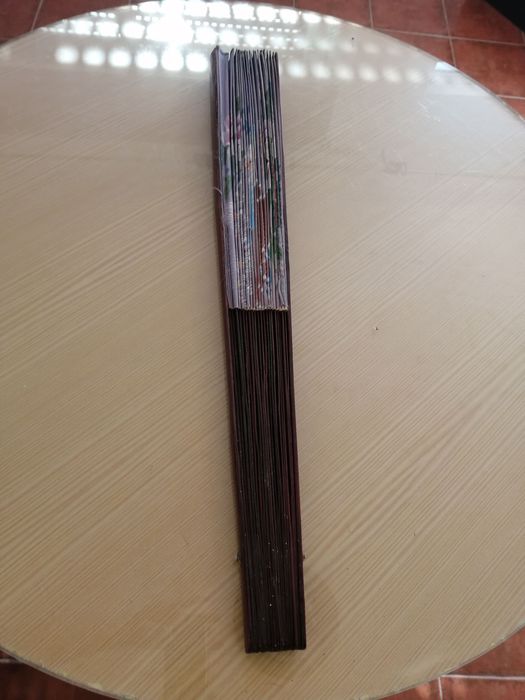 leque oriental decorativo grande, 130cm.