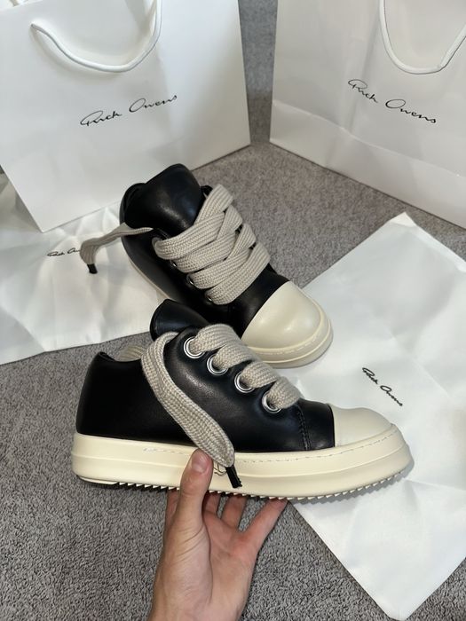 Rick Owens Jumbo Lace Shoes,кросівки рік овенс,42