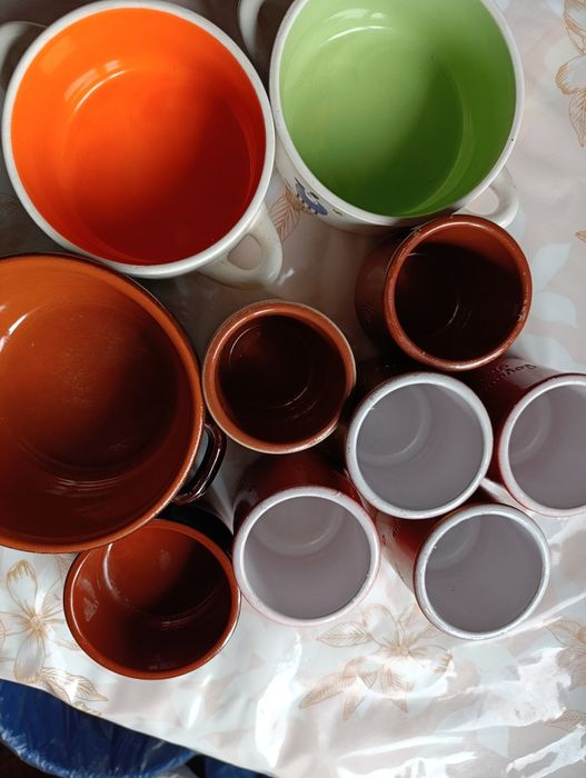 Піали та форми під десерт,придатні для запікання.