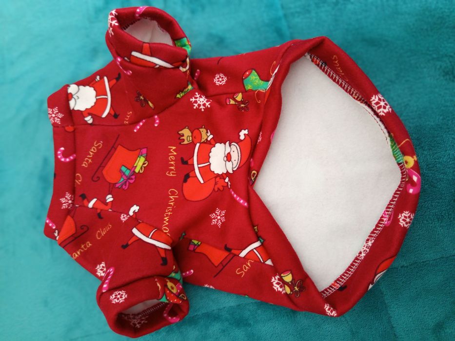 Roupa para animais.