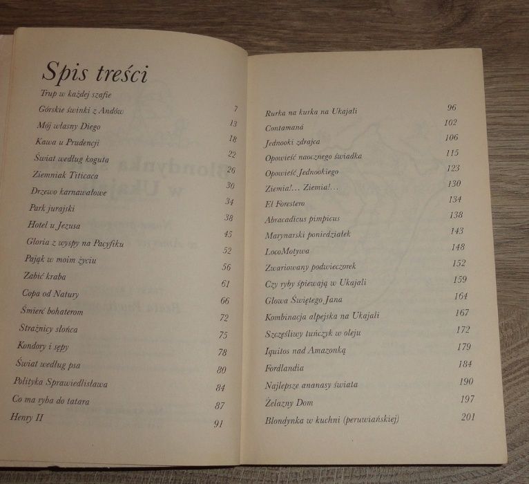 Książka Blondynka śpiewa w Ukajali Beata Pawlikowska