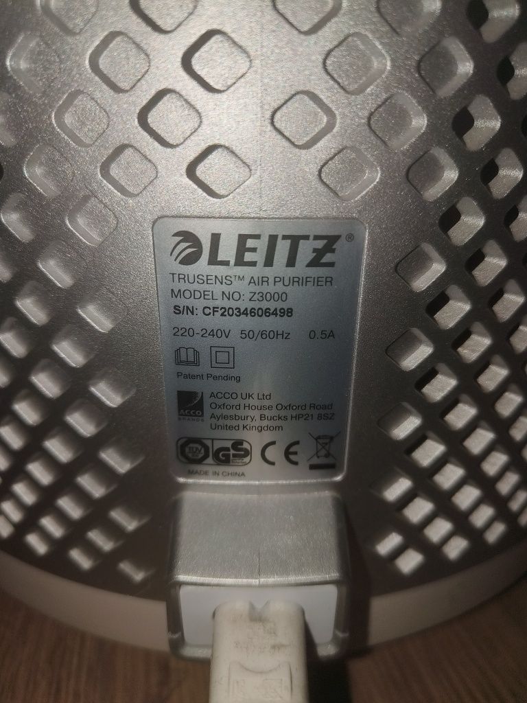 Oczyszczacz  powietrza Leitz Z3000 z czujnikiem