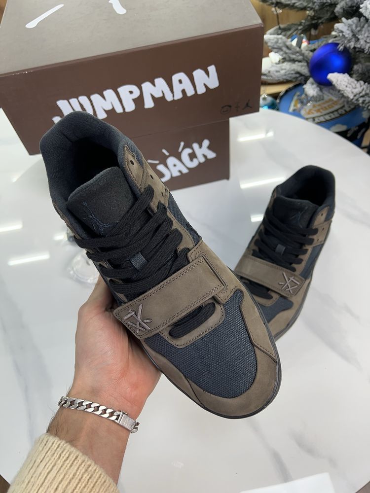 Кросівки Nike Jordan Jumpman x Travis Scott Dark Mocha