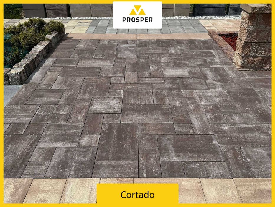 PROMOCJA Kostka brukowa TOLEDO 6cm POLBRUK nowoczesna Adular Nerino