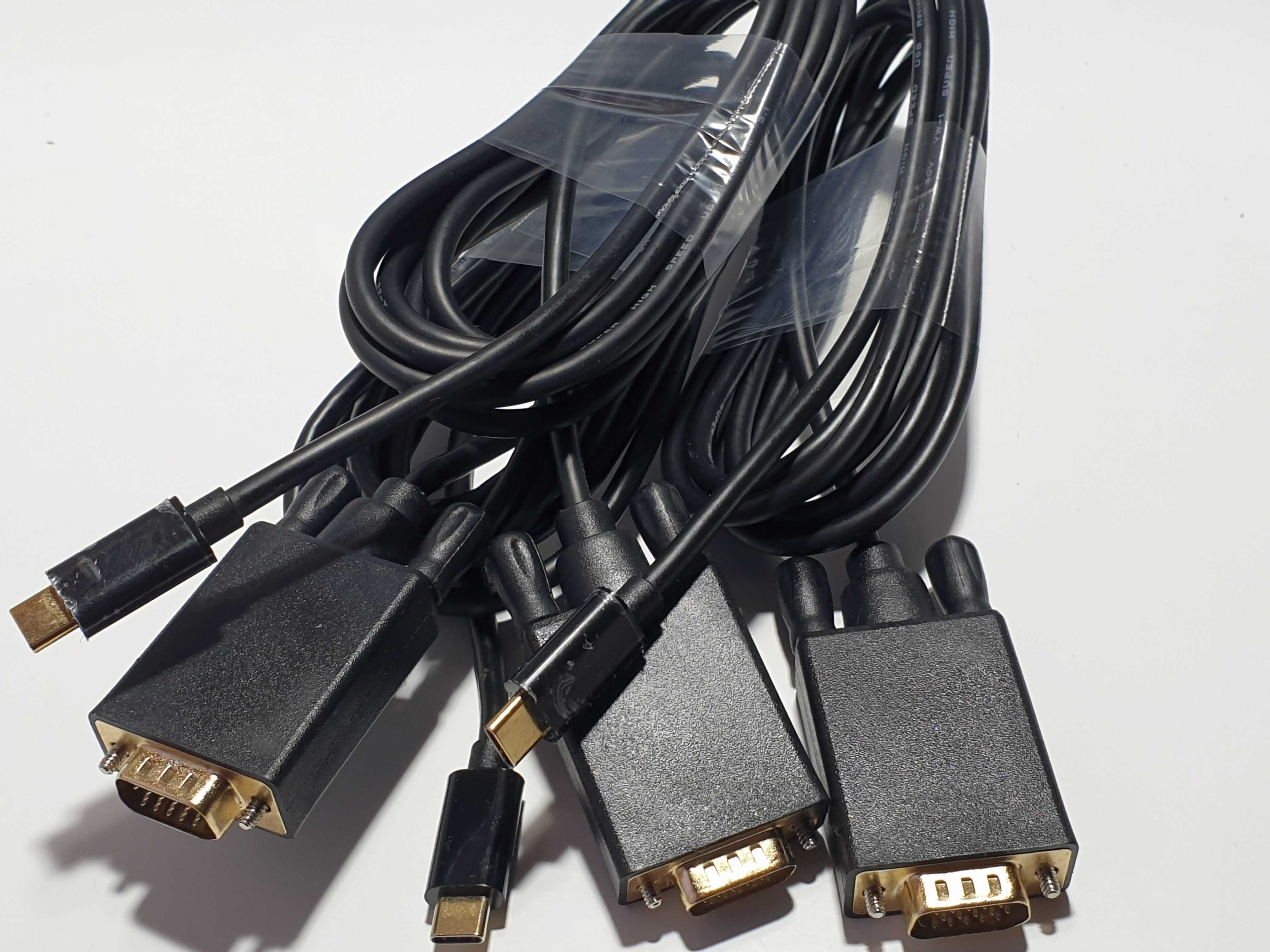 кабель USB 3.1 Type C to VGA Kenable 2м