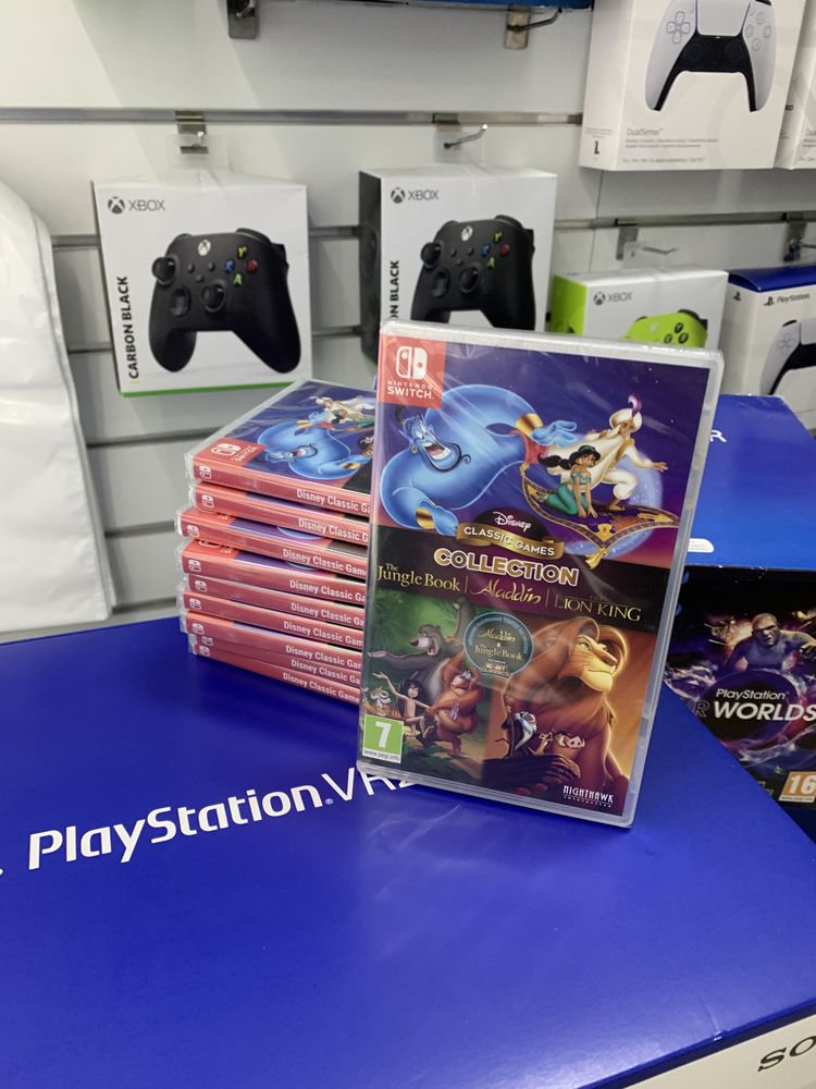Disney Classic Games Collection Aladdin (Nintendo Switch) NEW!