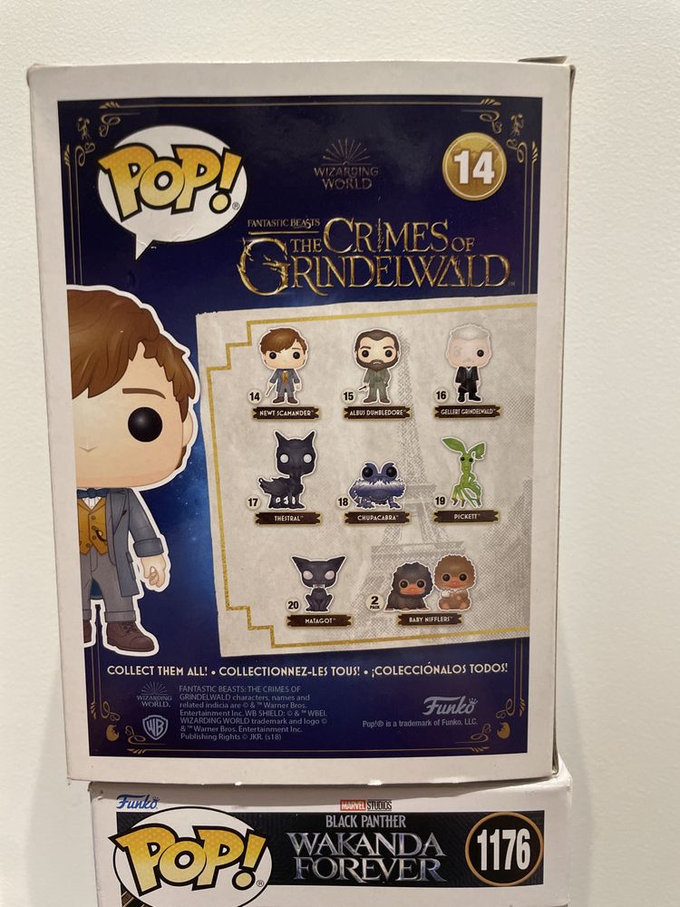 Funko POP, Newt Scamander, Fantastic Beasts Crimes of Grindenwald
