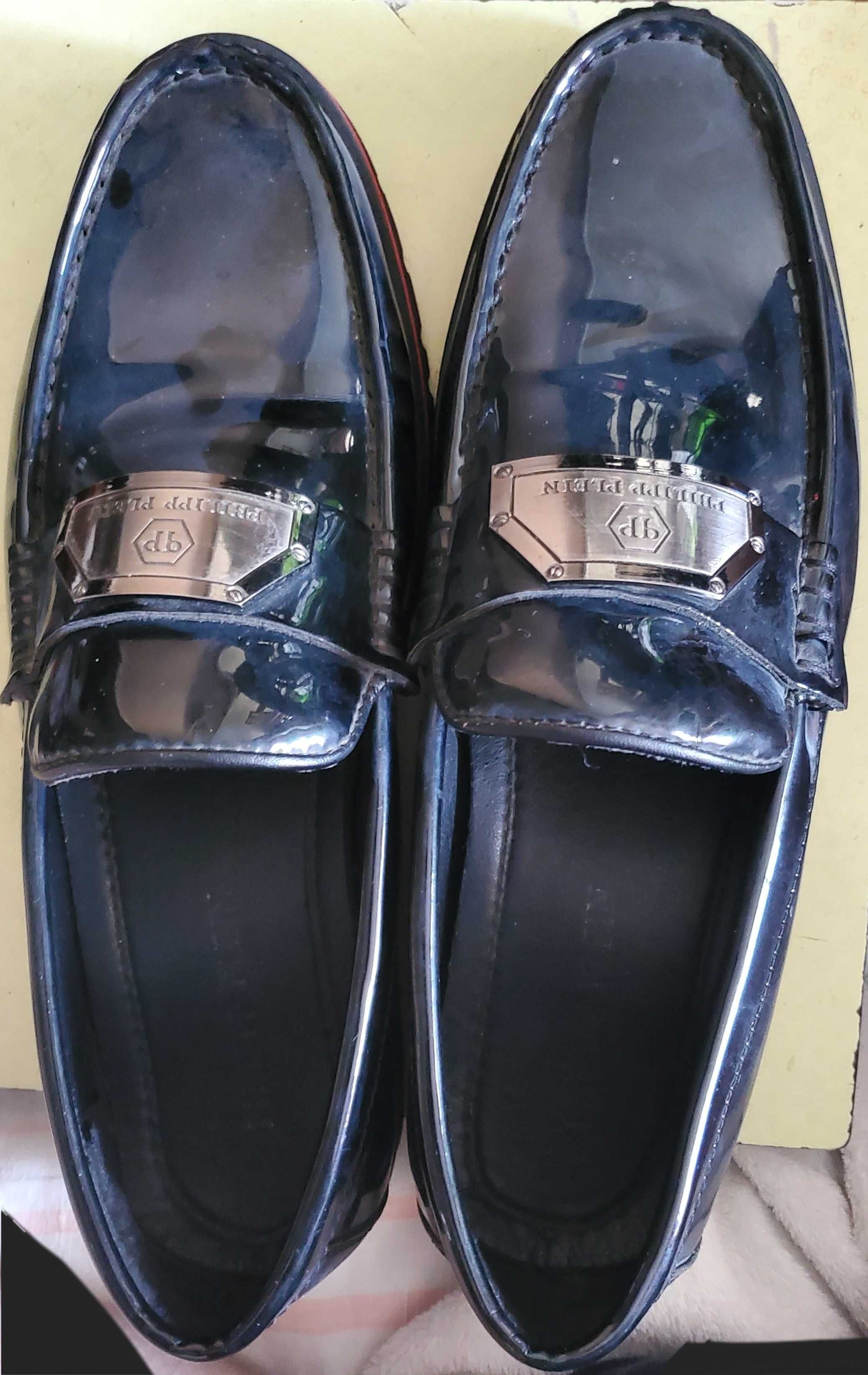 туфли лоферы philipp plein слипоны мокасины 41х43р