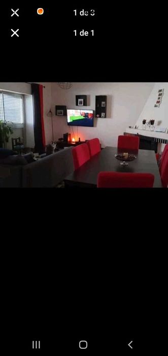 Conjunto sala de jantar/estar