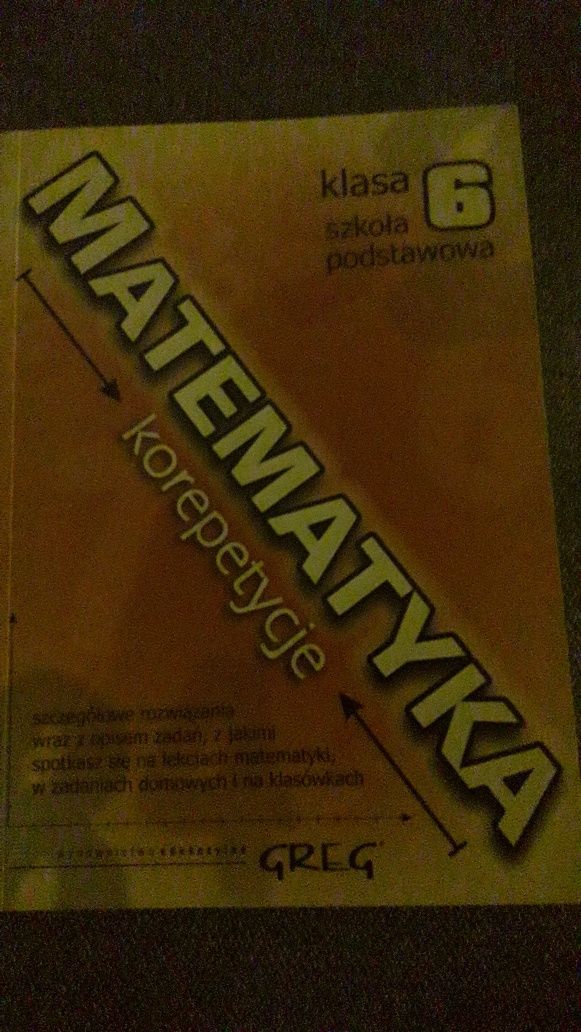 Matematyka klasa 6 korepetycje tanio