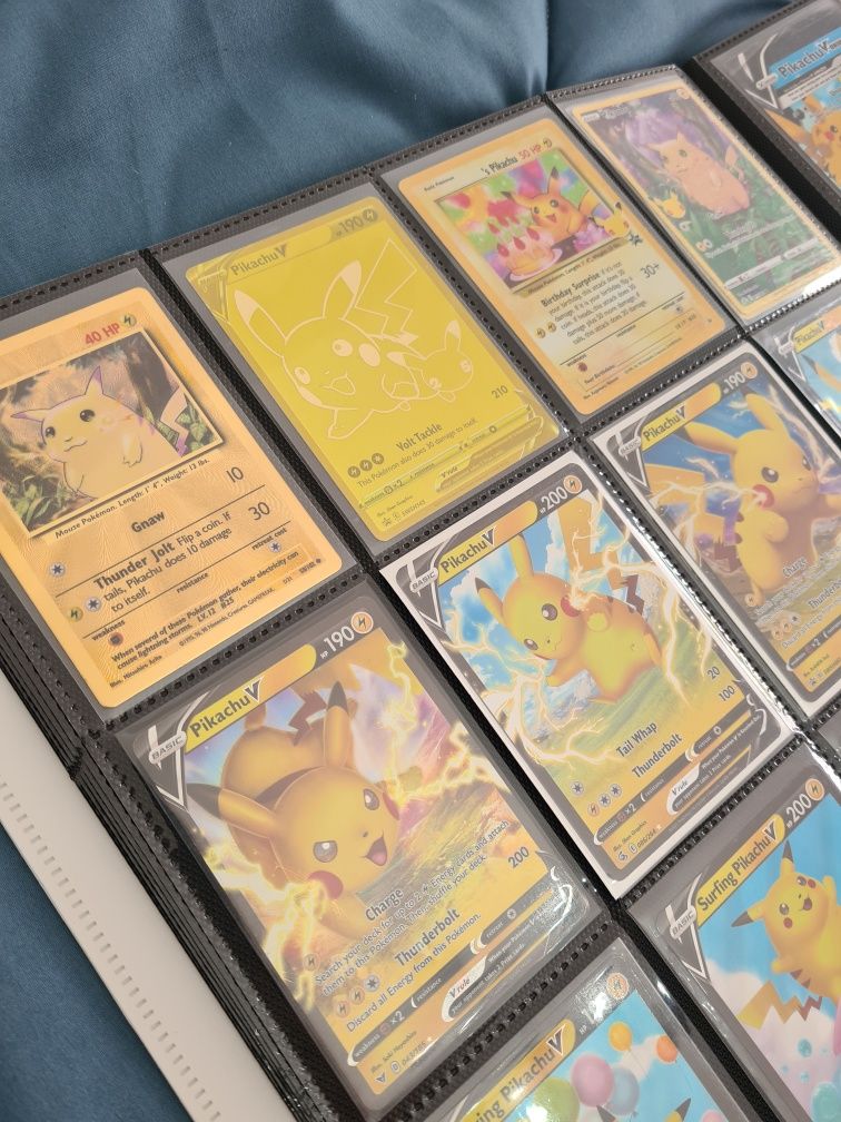 Coleção Pikachu Raros - Cartas Pokemon
