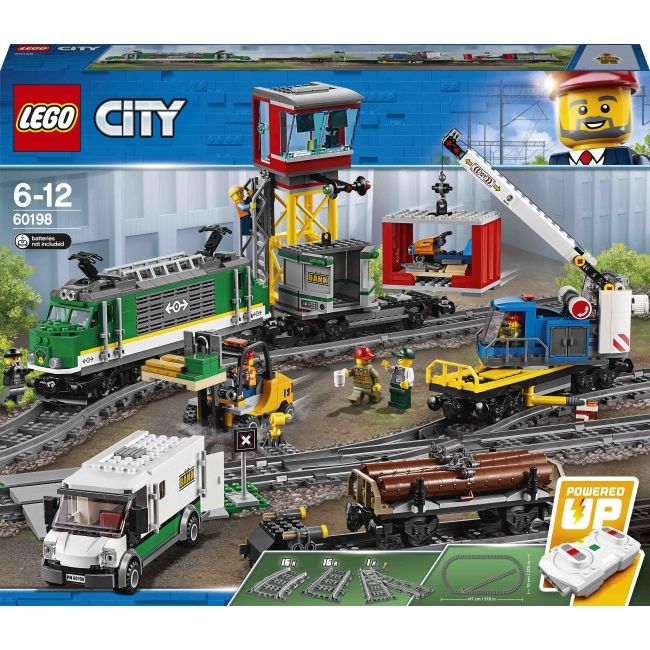 Конструктор LEGO City Вантажний потяг + подарунок  lego оригінал
