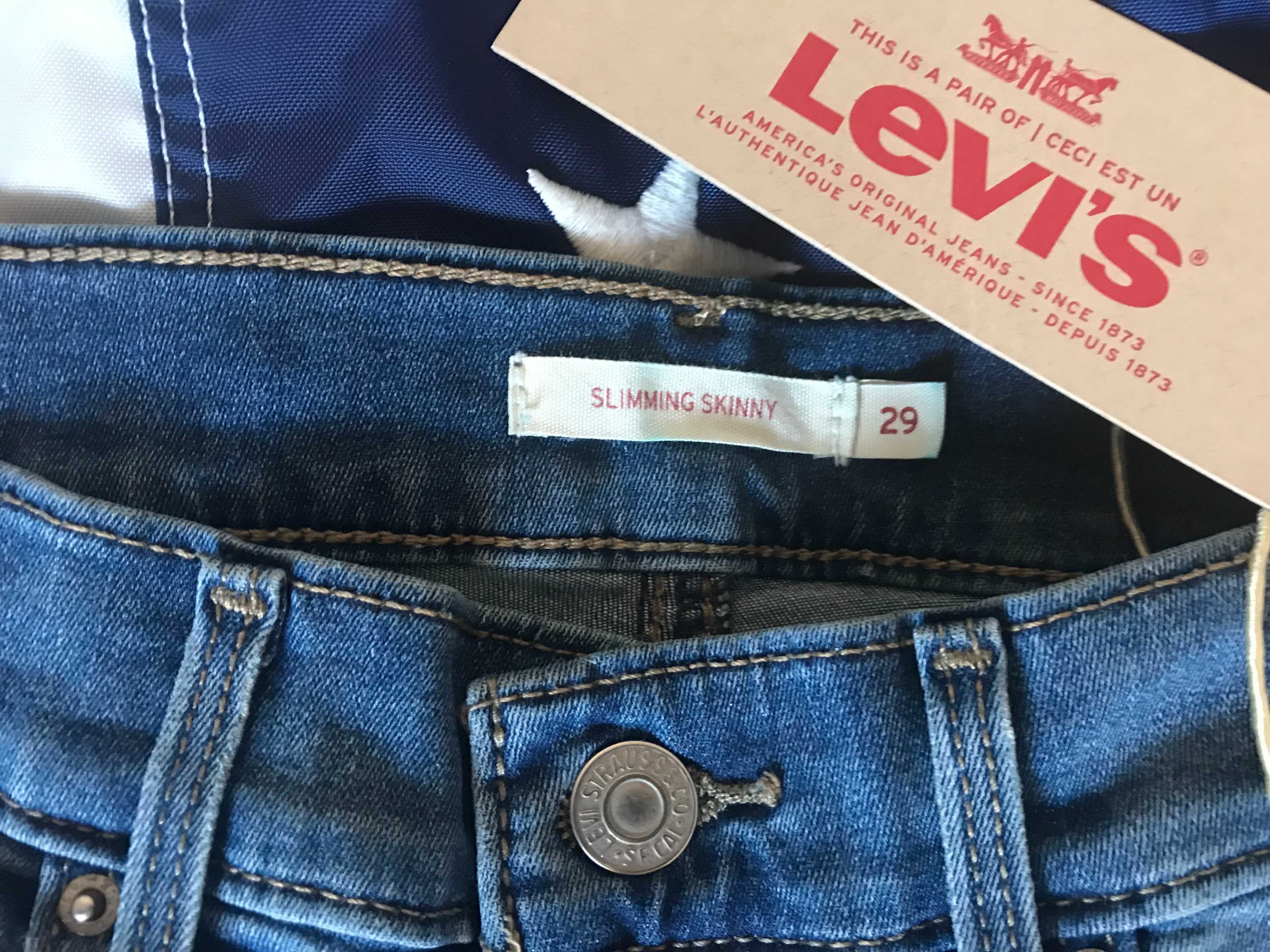 Джинсы Levis р.L27\w32 высокий рост