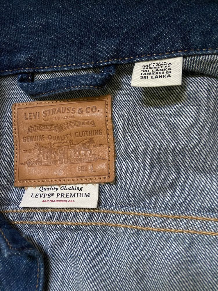 Джинсовка Levis, джинсова куртка