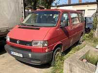 VW Transporter T4 2.5 TD 88 km, 9 osobowy, uszkodzony, 2001