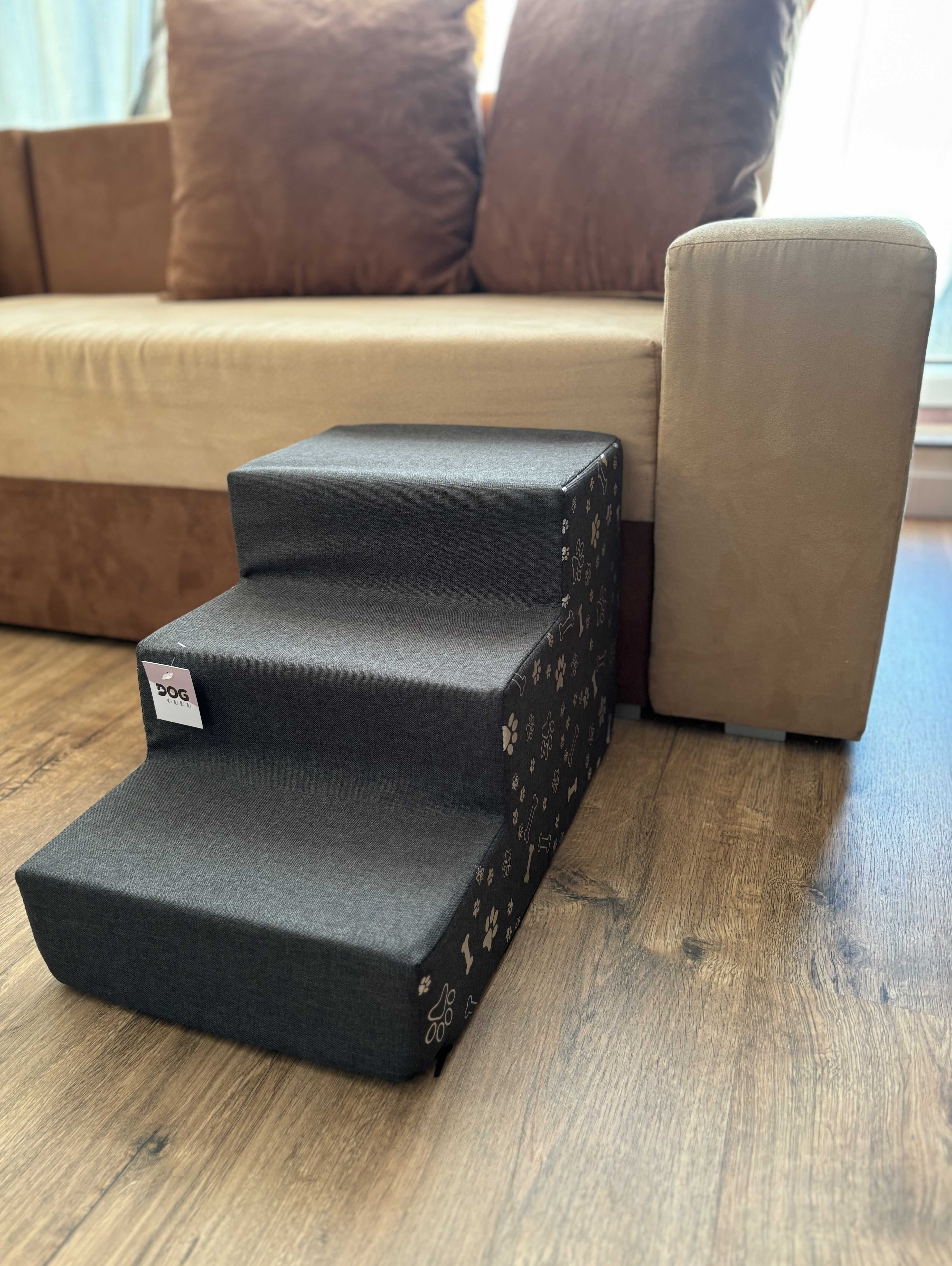 Schodki dla Psa Kota Rampa Podest Nowe 30 cm 3 stopnie Stabilne Nowe