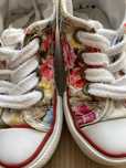 Buciki dziecięce Converse w kwiatki r.20