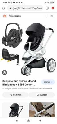 Carrinho Quinny Mood + babycook Bebé confort