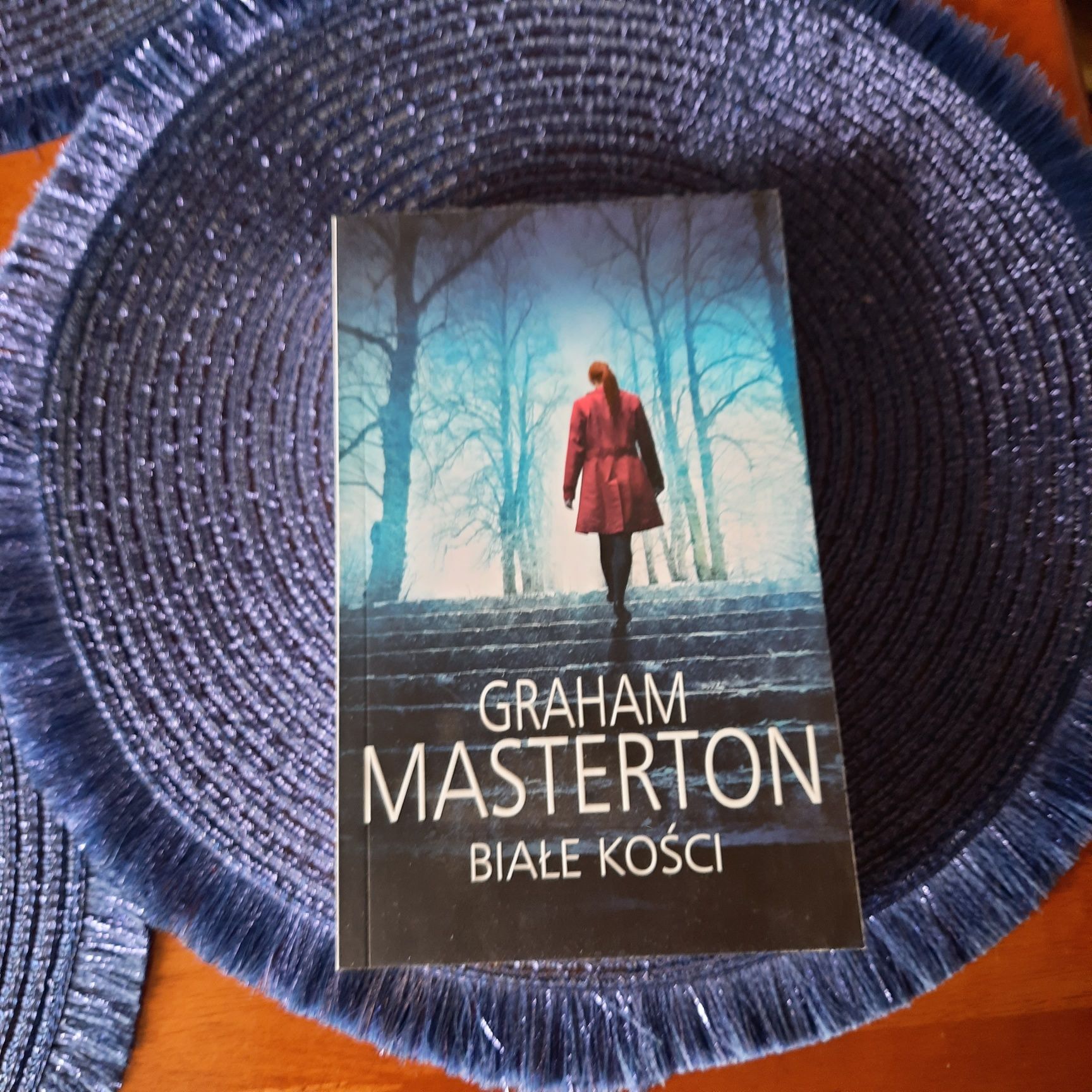 "Białe kości" Graham Masterton z autografem autora