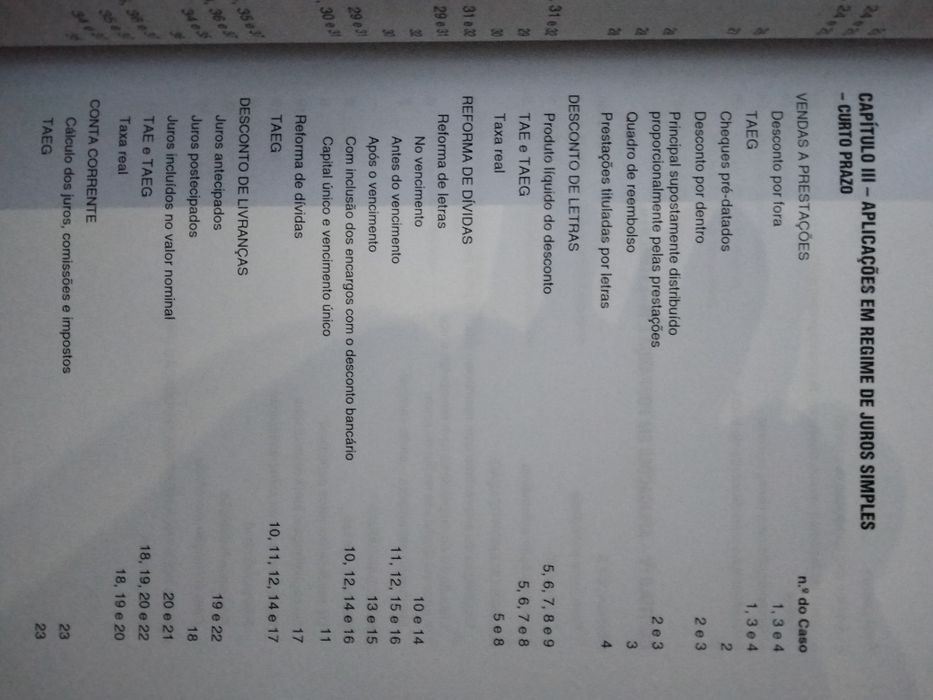 Fundamentos e aplicações do cálculo financeiro.