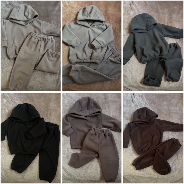 Дитячий флісовий костюм є всі розміри в наявості,які вказані в описі