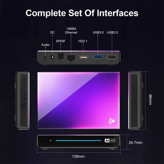 Android TV Box H96 Max M9 Android 14.0