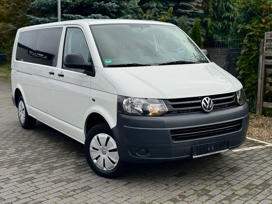 Volkswagen Transporter 2.0TDI*Long*9os*Nowa dwumasa*Hak*Oryginalny przebieg*Stan Perfekcyjny*