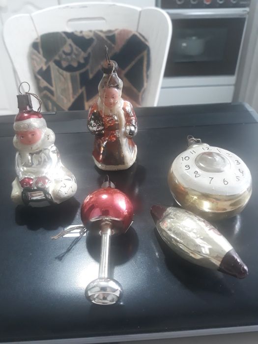 Ёлочные игрушки периода ссср