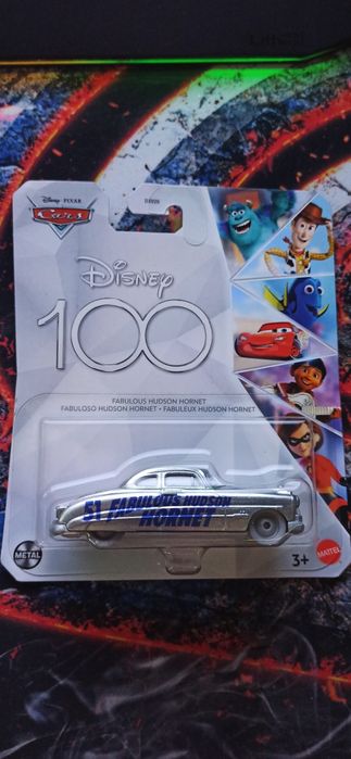 Auta Cars Fabulous Hudson Hornet 100 lecie Disney'a 1:55