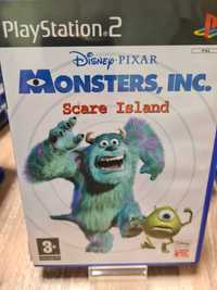 DISNEY PIXAR MONSTERS INC. Scare Island PS2, Sklep Wysyłka Wymiana