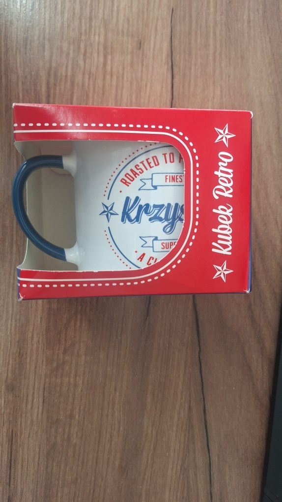 Kubek retro prezent dla Krzyśka Krzysztofa - Krzysiek