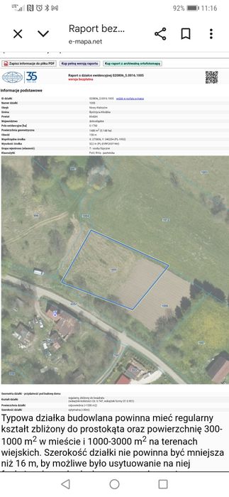 Sprzedam działkę w Kotlinie Kłodzkiej