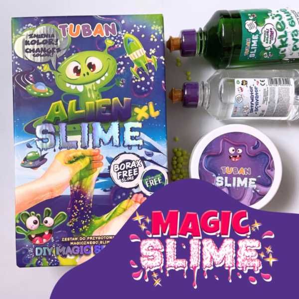 Tuban Zestaw DIY slime magic Alien XL