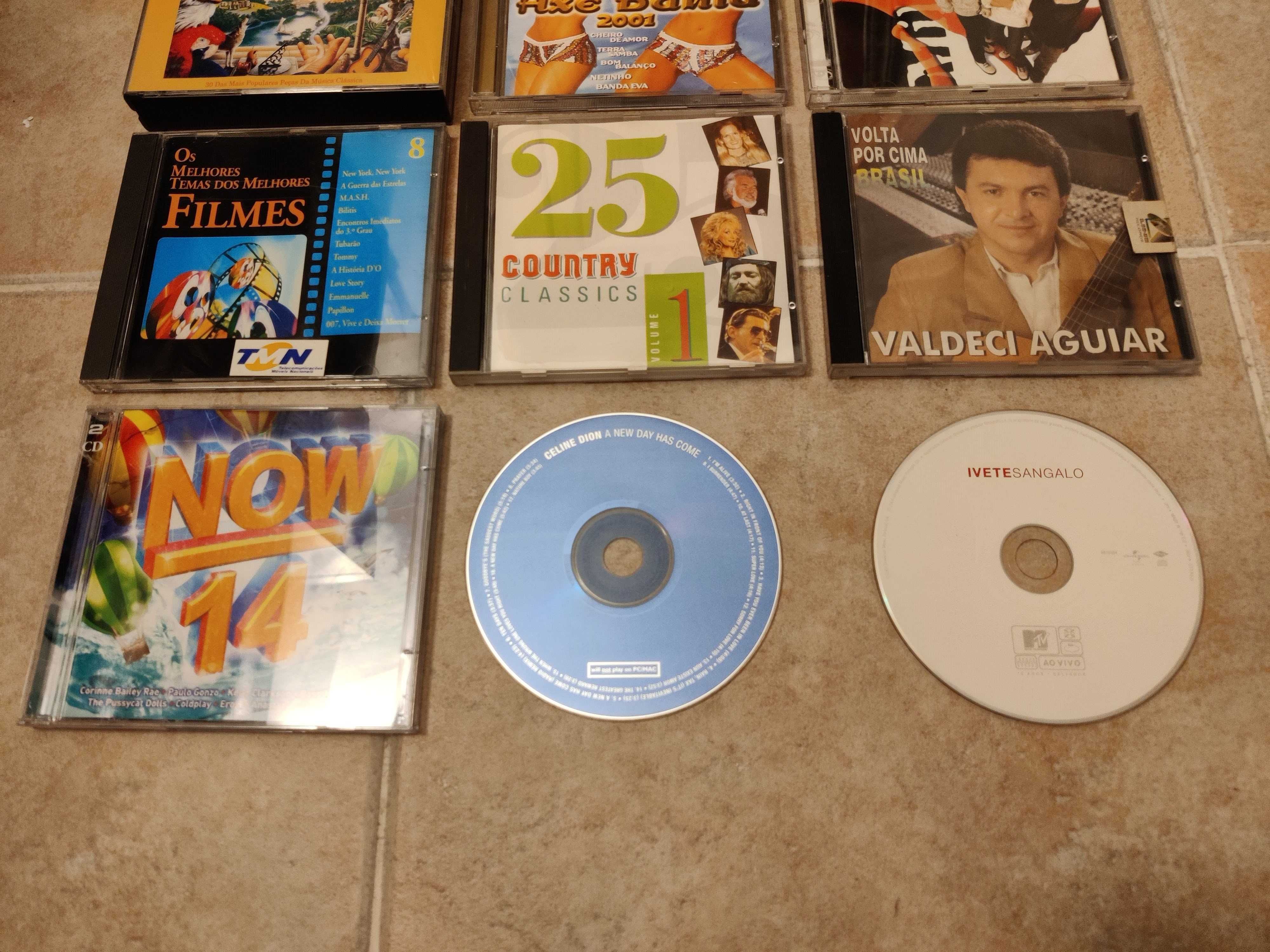 Lote de CD musicais (vários estilos)