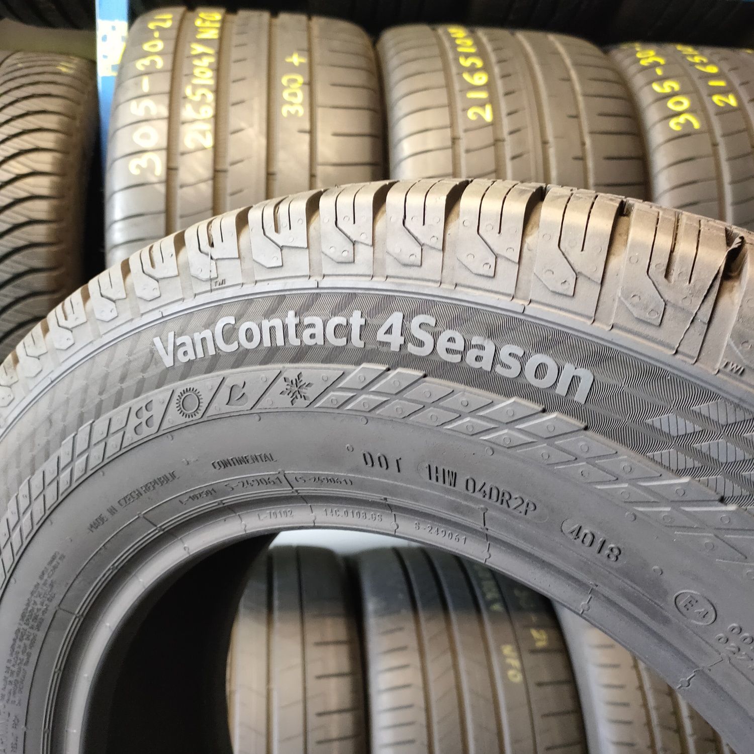 205/75r16 Continental VanContact 4Season 7.0mm