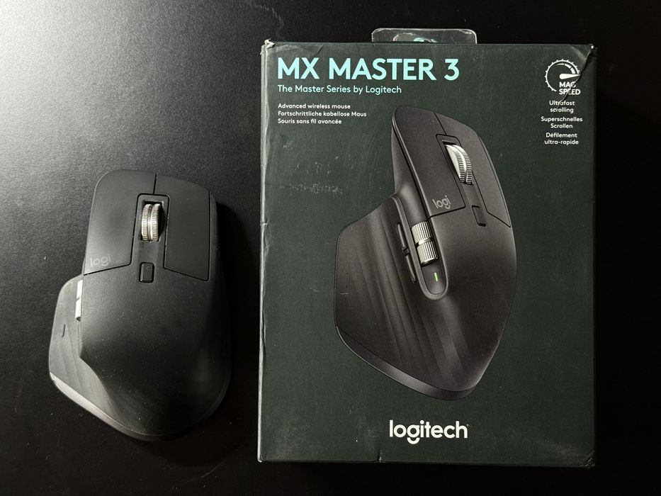 Logitech MX Master 3 mysz myszka bezprzewodowa bluetooth szara