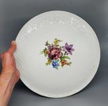 Piękna stara patera do ciasta porcelana SCHUMANN BAVARIA vintage