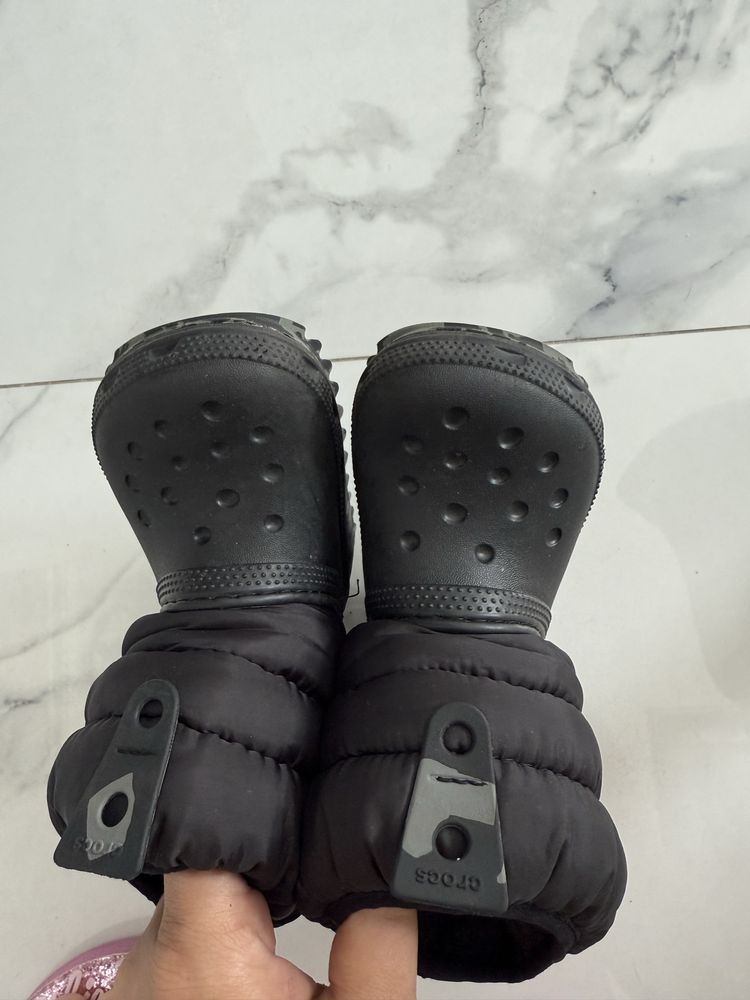 Дутики снегоходы Crocs c6 22-23 размер зимние ботинки