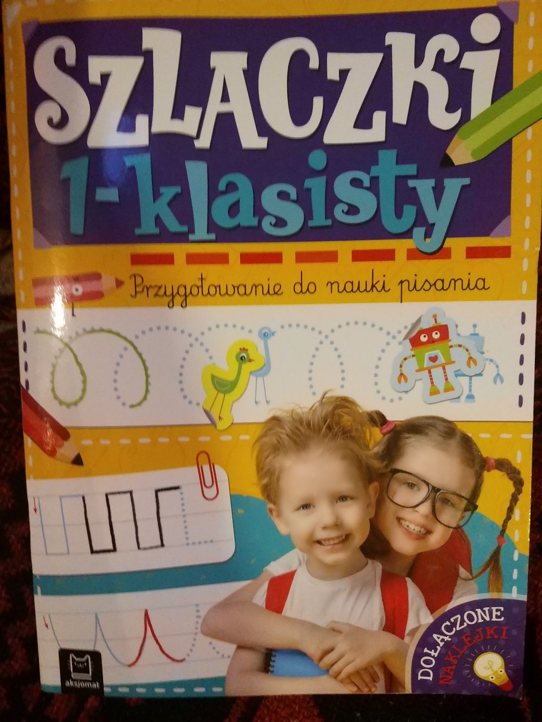 Zestaw Kaligrafia zwierzakowa szlaczki literki matematyka na początek