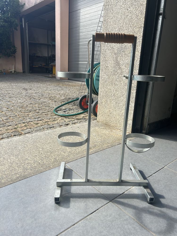 Suporte para botijas soldar