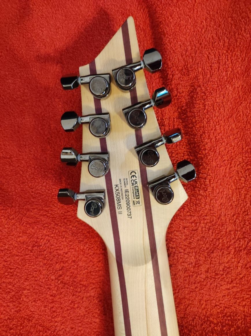 Gitara elektryczna ośmiostrunowa Cort KX508MS MBB