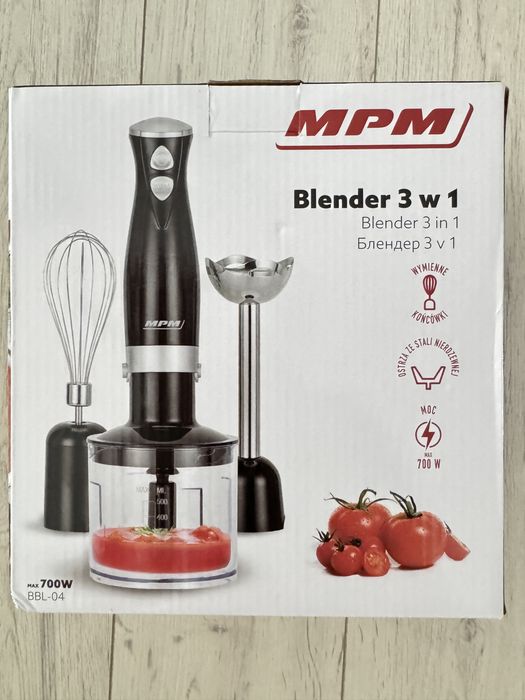 Blender MPM 3 w 1 nowy