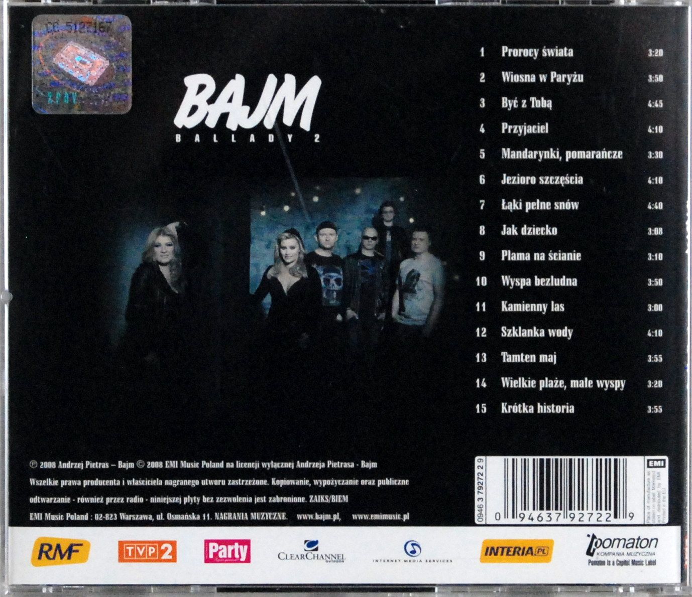 (CD) Bajm - Ballady 2