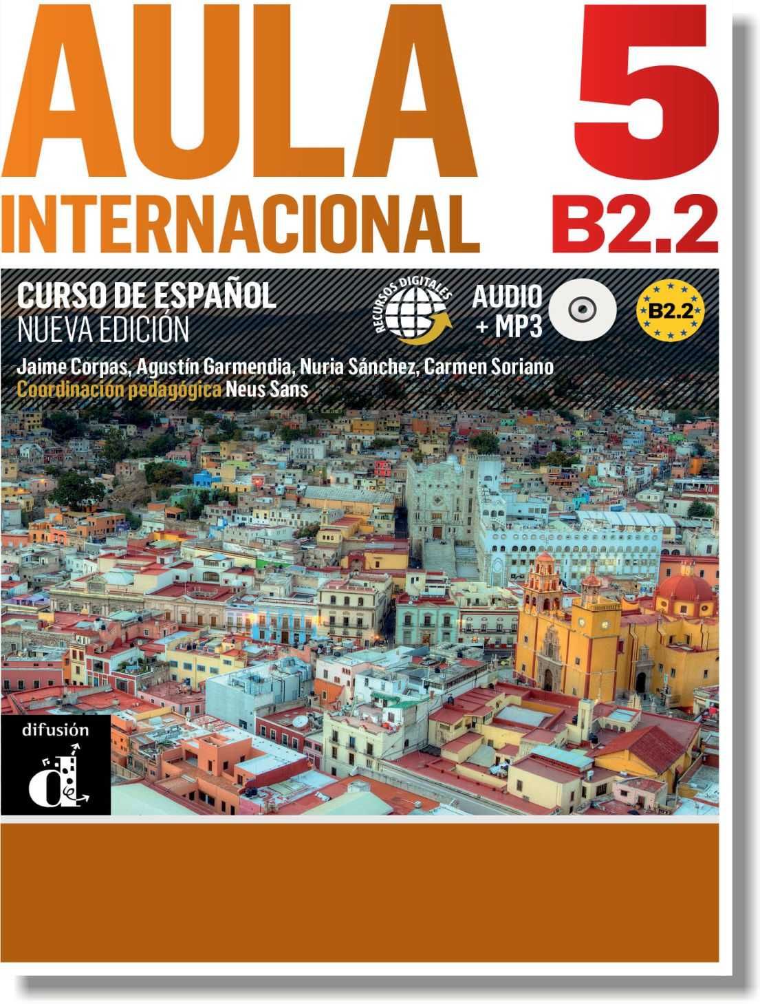 Учебники испанского языка AULA Internacional Nueva Edicion 1-5