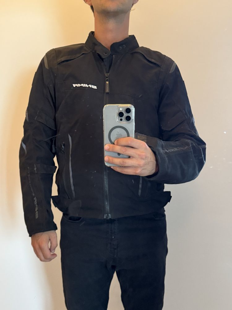 Kurtka tekstylna SHIMA RUSH MEN BLACK - XL