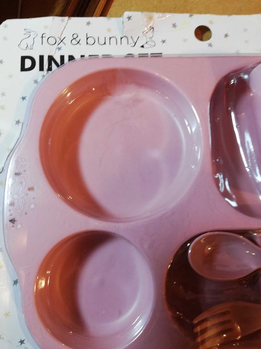 Zestaw naczyń dziecięcych Dinner set
Fox & Bunny